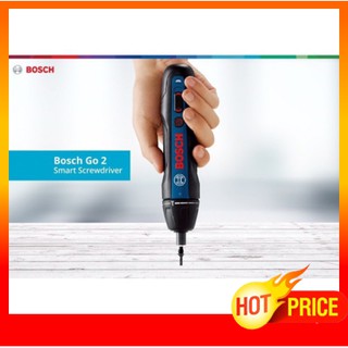 BOSCH GO [Gen.2] สว่านไขควงไร้สาย 3.6V พร้อมดอกไขควง รุ่นใหม่