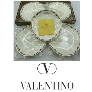 Valentino Italy ชุดจานขนมใหม่กริบ