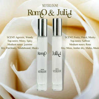 [ลดทันที130.- ใส่โค้ดshopee 5C82JZ] น้ำหอมคู่รัก Romeo&amp;Juliet ขนาด 10ml.