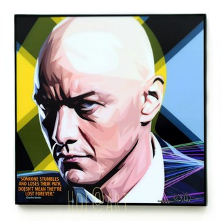 Charles Xavier Professor X  มาร์เวล Marvel X-Men รูปภาพ​ติด​ผนัง ​pop​ art การ์ตูน กรอบรูป แต่งบ้าน ของขวัญ รูปภาพ