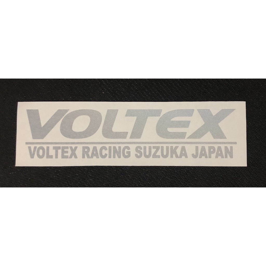 สติกเกอร์ VOLTEX สะท้อนแสง3M สติกเกอร์แต่งรถ