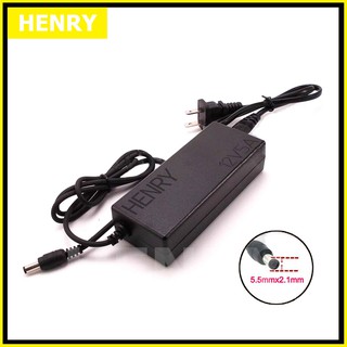 Henry อะแดปเตอร์เพาเวอร์ซัพพลาย 60 วัตต์ DC 12V โวลท์ 5A แอมป์ Adapter Switching Power Supply 220V AC to 12V DC 5A