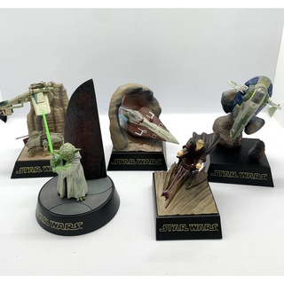 star wars diorama 3 Tomy โมเดล งานฉาก ครบเซ็ต 5 ชิ้น ของแท้ ของใหม่ในซอง สตาวอร์ ฟิกเกอร์