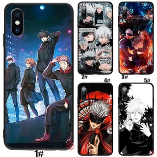 So34 เคสโทรศัพท์ซิลิโคนแบบนิ่มลาย Jujutsu Kaisen Gojo Satoru สําหรับ Xiaomi Mi Poco X3 X2 C3 F3 F2 Pro Nfc Gt Pocophone F1