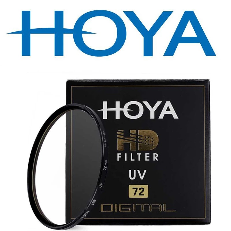 HOYA HD MC-UV 49 มม.52 มม.55 มม.58 มม.62 มม.67 มม.72 มม.77 มม.82 มม.แก้วแข็ง 8 ชั้น Multi-Coated Digital UV (Ultra Violet) กรอง