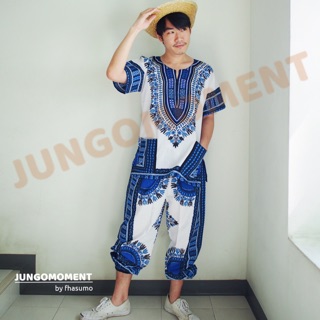 กางเกงขาจั๊ม โบฮีเมียน ( Jungo jogger plants )