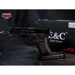 ของเล่น E&amp;C G17 SAI สีดำท่อทอง ระบบกรีนแ ก๊ส