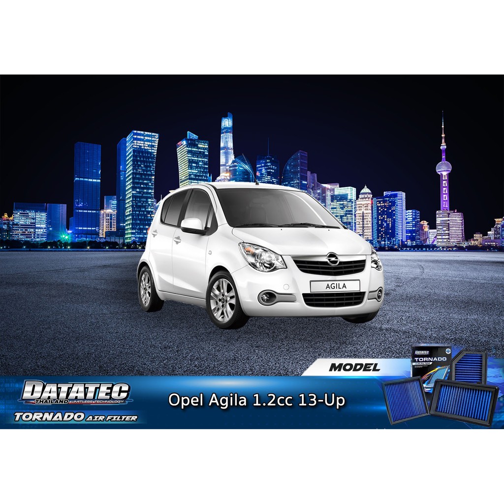 กรองอากาศรถยนต์ Datatec Tornado / รถ Opel Agila ทุกรุ่น