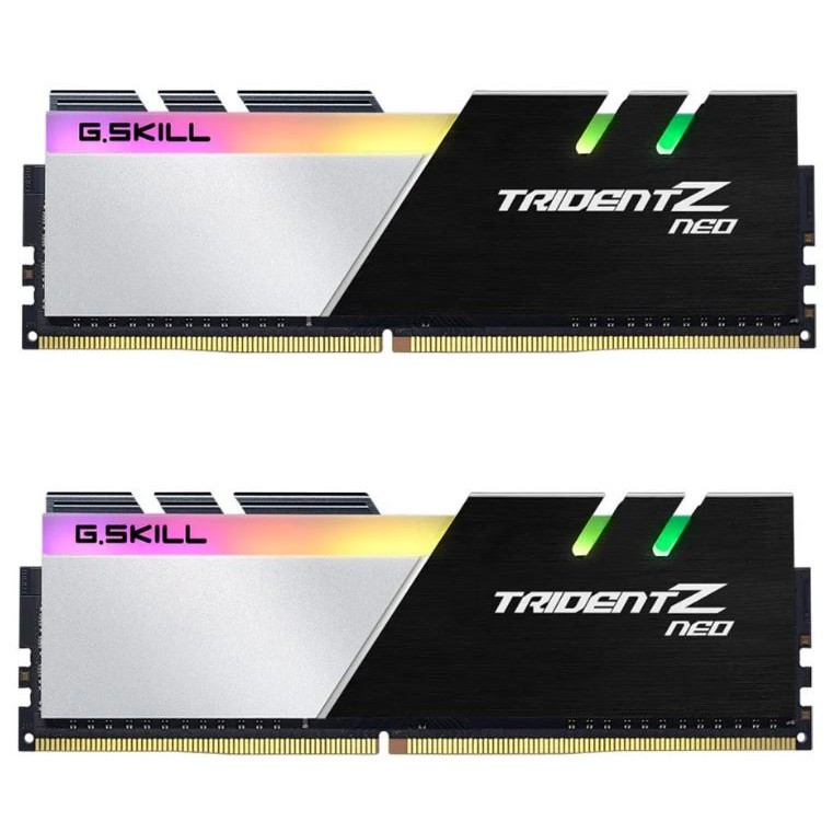 64GB (32GBx2) DDR4/3600 RAM PC (แรมพีซี) G.SKILL TRIDENT Z NEO (F4-3600C18D-64GTZN)
