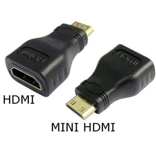 HDMI Female to Mini HDMI Male Adapter Convertor Changer Gold Plated