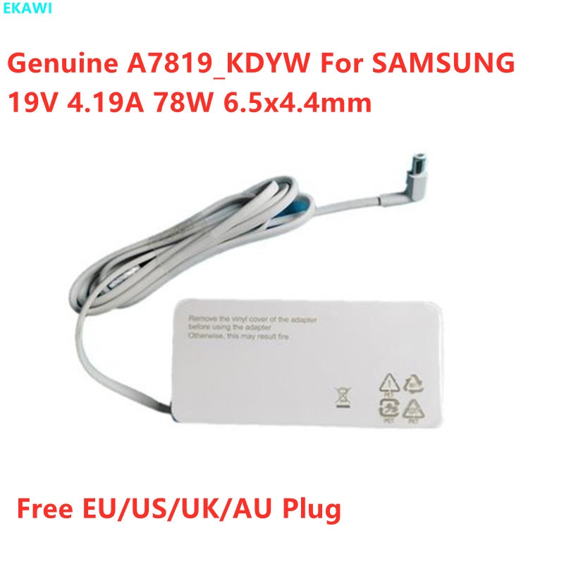 A7819_KDYW 19V 4.19A 78W BN44-00888B อะแดปเตอร์ AC สําหรับ SAMSUNG LC27FG70F LC27FG73FGFQ CF791 LCD 