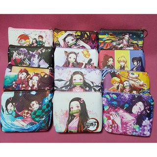 กระเป๋าสตางค์ ดาบพิฆาตอสูร กระเป๋าเหรียญ ลายการ์ตูน Demon Slayer - Kimetsu no Yaiba Wallet