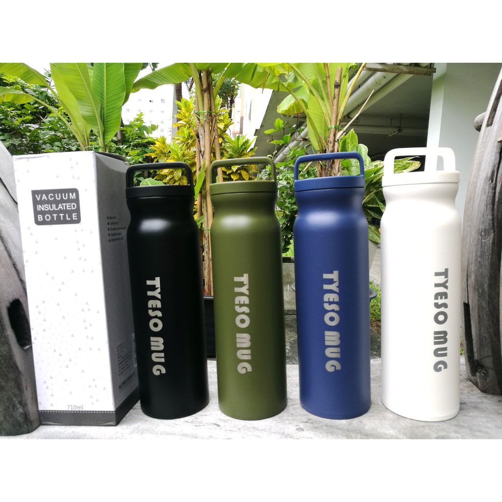 TYESO กระบอกน้ำเก็บอุณหภูมิ พร้อมหูจับ ขนาด 710 ml