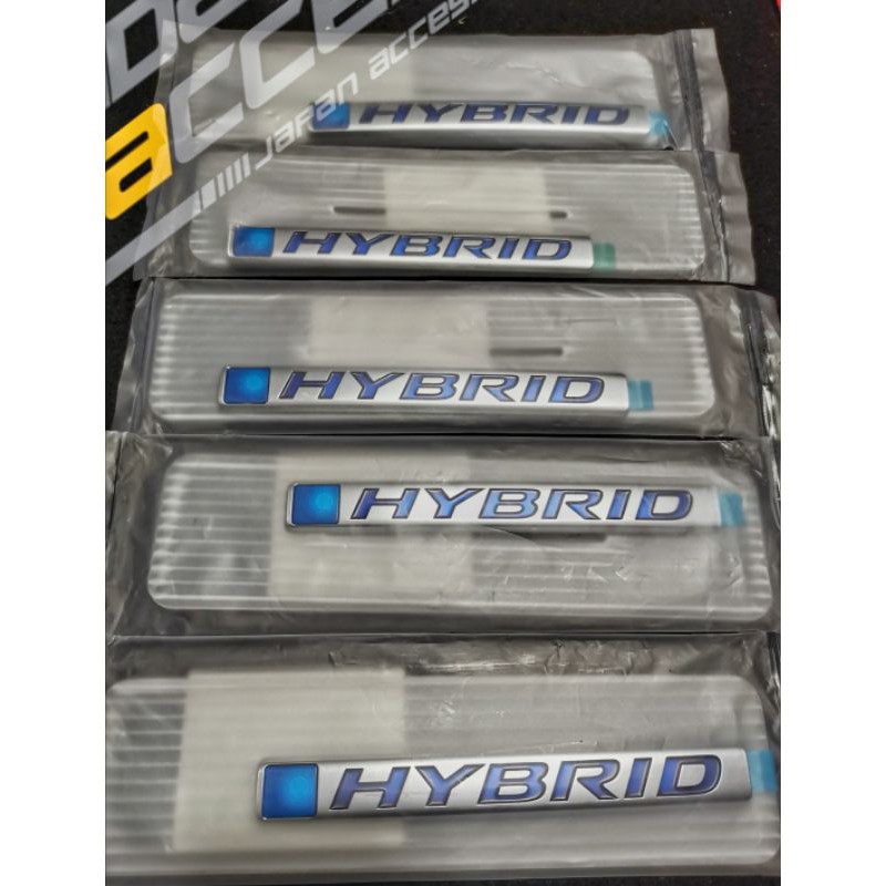 เพลทHybridตรงรุ่นใส่JazzGK ฝาท้าย ของใหม่แท้