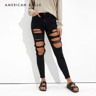 American Eagle Forever Soft Ripped Jegging กางเกง ยีนส์ ผู้หญิง เจ็กกิ้ง (WJS 043-3513-080)