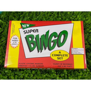 เกมบิงโกกระดานกระดาษ Super BINGO