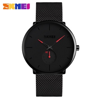 SKMEI Fashion Men Watch Quartz Wristwatches Women Watches 30M Waterproof Big Dial Display Quartz Watch relogio