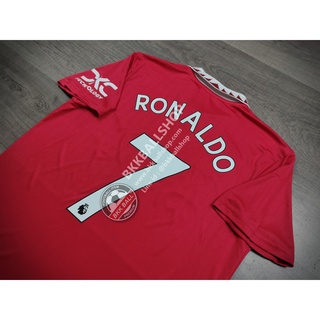 เสื้อฟุตบอล แมนยู Home เหย้า 2022/23 พร้อมเบอร์ชื่อ 7 RONALDO 18 B.FERNANDES 25 SANCHO