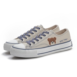 แหล่งขายและราคารองเท้าผ้าใบหมี bear2 พร้อมส่งจากกทม รองเท้านักเรียนญี่ปุ่นอาจถูกใจคุณ