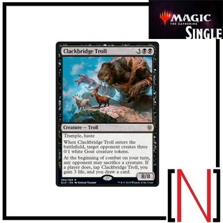 [MTG][Single][ELD] Clackbridge Troll ระดับ Rare [ภาษาอังกฤษ]