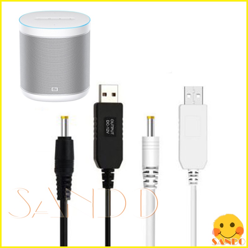 สายไฟลําโพงอัจฉริยะ Xiaomi Mi สายชาร์จ USB 1M สายชาร์จ Xiaomi Mi Smart Speaker USB สายชาร์จ Xiaomi Mi Smart Speaker