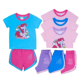 Disney Pony Pony ลิขสิทธิ์แท้!! ชุดเบบี้ 3-24 เดือน แขนสั้น-ขาสั้น ลายโพนี่ โพนี่