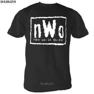 ถูกสุดๆNwo ใหม่ เสื้อยืดลําลอง แขนสั้น คอกลม ทรงหลวม ลาย World Order Wrestling สีดํา สําหรับผู้ชาย ผู้หญิง sbz3047