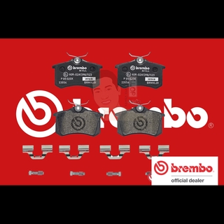 P85 020X ผ้าเบรกหลังแท้ BREMBO รุ่น XTRA : AUDI A3 A4(B5/6) A6 TT 98-07, MG5 การันตีคุณภาพมาตรฐานโดย " เครอป อะไหล่ย...