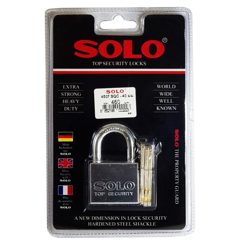 SOLO กุญแจโซโล 4507 SQC -40 มม.