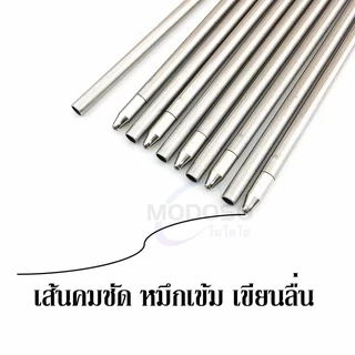 ไส้ปากกาลูกลื่น แบบสั้น 0.7 มม. ใส่ปากกา4in1 มี3สีให้เลือก ไส้แบบมาตรฐาน หัวกระสุนหมึกเข้ม เขียนลื่น (ราคาต่อชิ้น) #หมึก