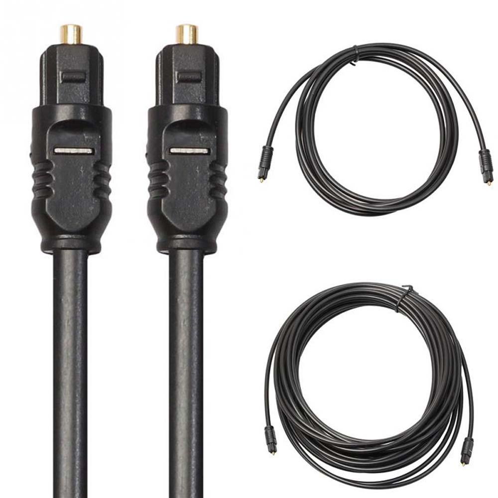 FLASHBURST Digital Optical Audio Cable 1 M 1.5 M 2 M 3 5 M 10 M ทนทาน Optical Fibre OD 2.2 SPDIF MD Gold Plated Digital Audio Cable