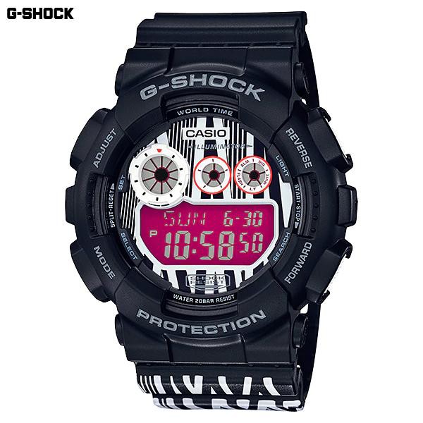 Casio G-Shock นาฬิกาข้อมือผู้ชาย สายเรซิ่น รุ่น GD-120LM-1A x MAROK LIMITED EDITION