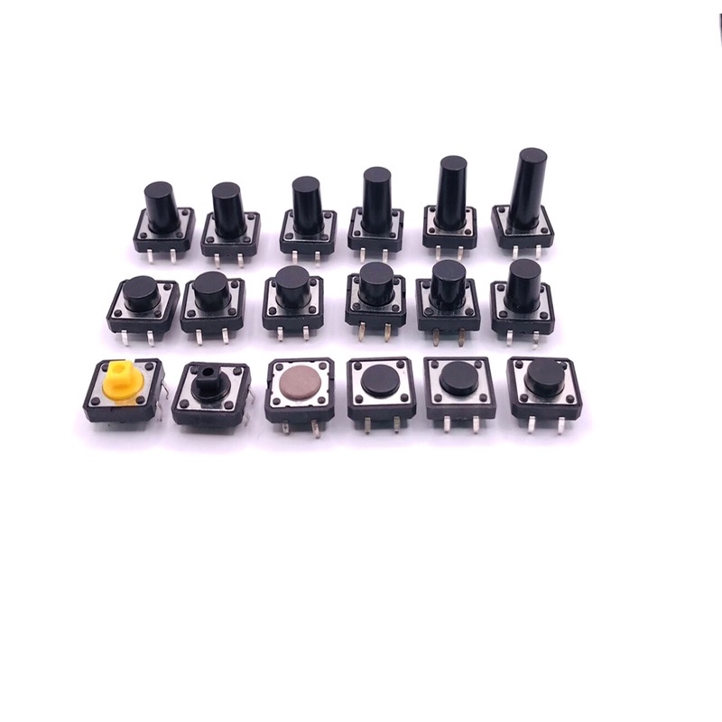 สวิทสั่งงาน 4 ขา (แพ็ค 10 ตัว)ขนาด 12*12*4.3~12^12*21mm