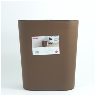 ถังขยะคู่ รุ่น ZXHL003-CF ขนาด 15L สีกาแฟ