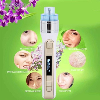 Pisces317 Skin Water Injection Pen Moisturizing Wrinkle Removal Serum Beauty Device Gold 100‑240V