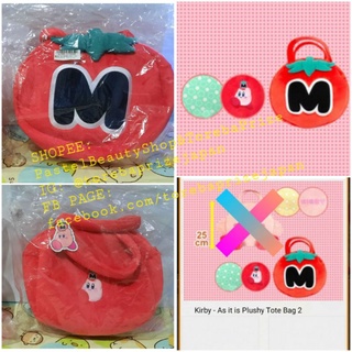 พร้อมส่ง✅[TOREBA][🇯🇵นำเข้าจากญี่ปุ่น🇯🇵]กระเป๋า เคอร์บี้ สีแดง - Kirby - As it is Plushy Tote Bag 2