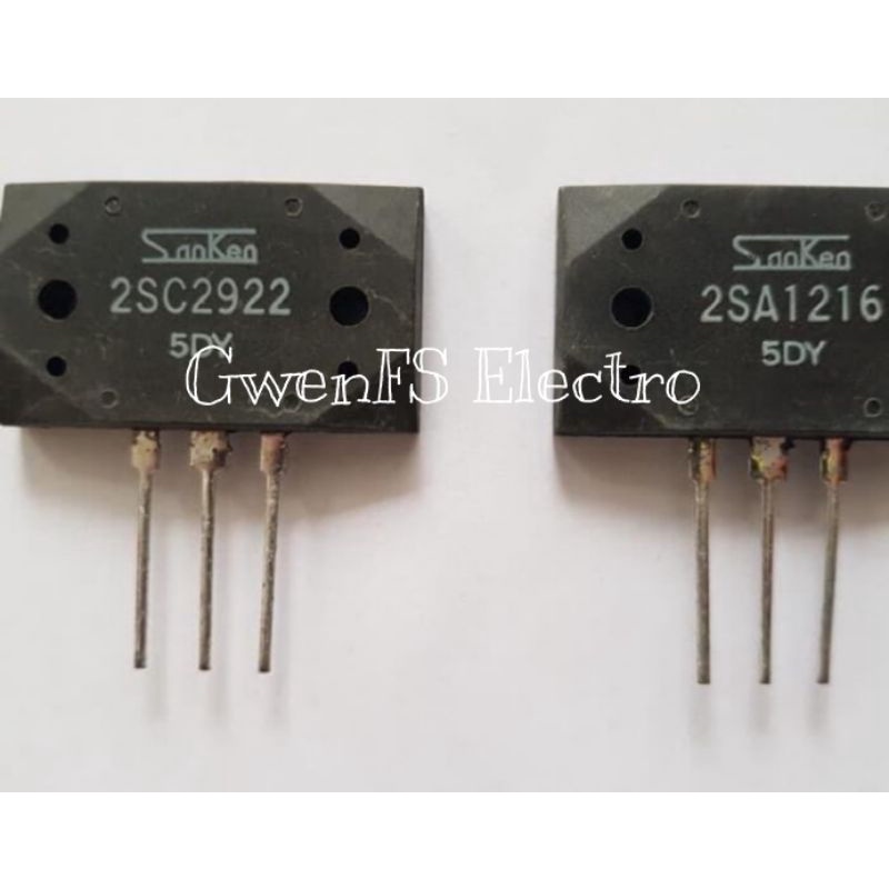 Sanken ทรานซิสเตอร์ 2SA1216 2SC2922 5DY KW 1216 2922 SA1216 SC2922 RRT
