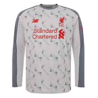 เสื้อกีฬาแขนยาว ลายทีม Liverpool 3rd 2018/19