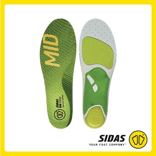 SIDAS 3Feet® RUN Sense MID แผ่น Insole นักวิ่ง อุ้งเท้าปานกลาง