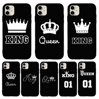 เคสโทรศัพท์ซิลิโคน Samsung Galaxy J3 J5 J7 2015 2016 King Queen ปลอก อ่อน