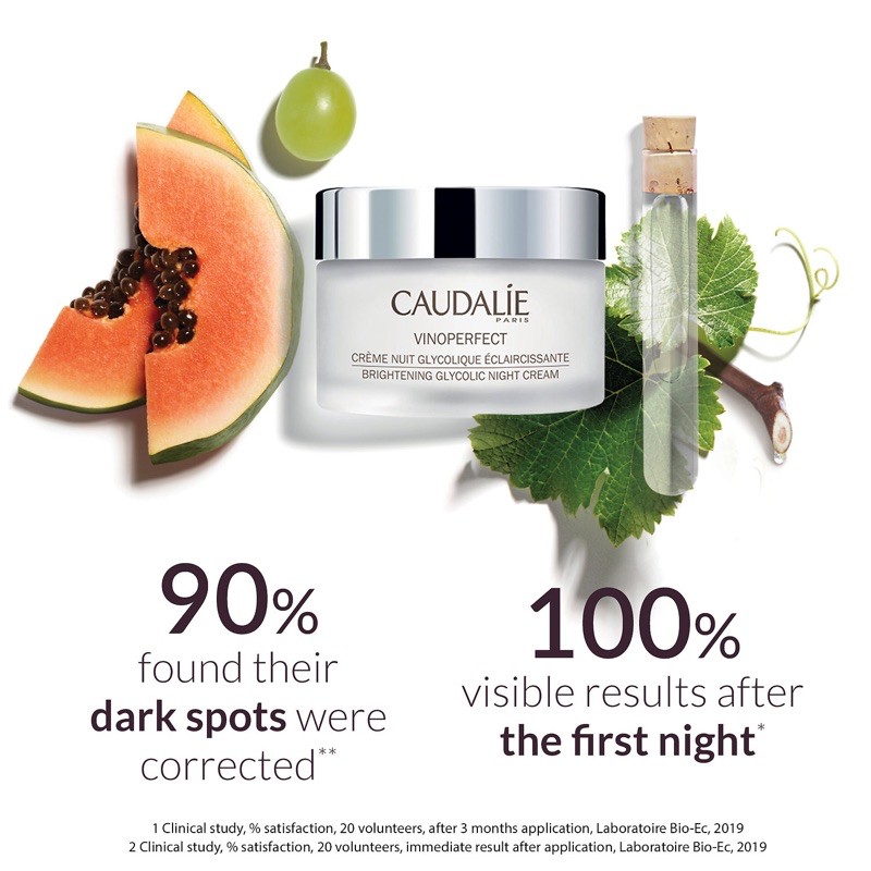caudalie vinoperfect dark spot glycolic night cream 50ml