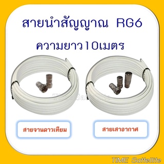 สายนำสัญญาณ RG6 ความยาว 10 เมตร