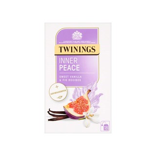 [แยกซอง/ยกกล่อง] ชา Twinings INNER PEACE SWEET FIG AND ROOIBOS TEA WITH ASHWAGANDA ไม่มีคาเฟอีน