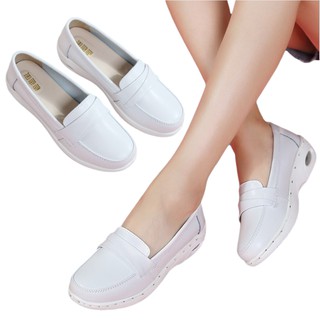 รองเท้าขาว รองเท้าพยาบาล รองเท้าแพทย์ / Nurse shoe / White shoe / Comfortable shoe Type P