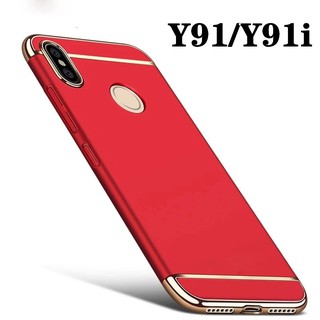 ส่งจากไทย Case Vivo Y91 Y91i เคสวีโว่ วาย91 วาย91ไอ เคสประกบหัวท้าย เคสประกบ3 ชิ้น เคสกันกระแทก สวยและบางมาก สินค้าใหม่