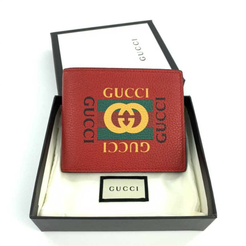 (สด-ผ่อน)🎗แท้100% New Gucci Wallet สีแดง