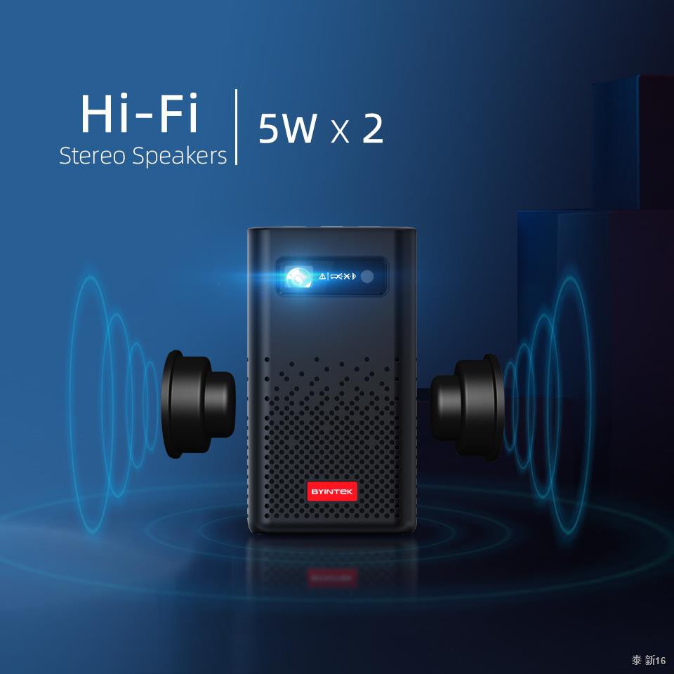 BYINTEK P20 DLP Mini Portable Pico Wifi Smart Android 1080P LED Home ...