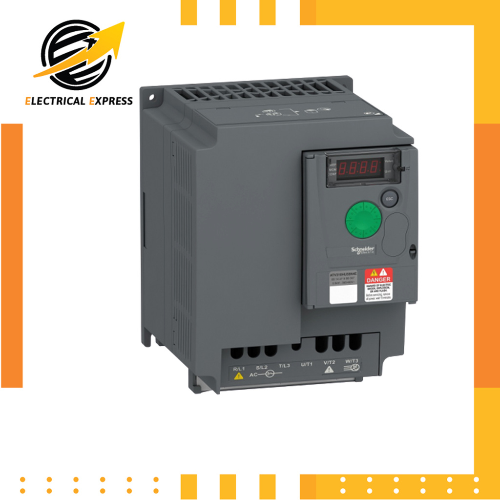 ATV310HU55N4E/7.5 แรง/VSD 5.5kW, 7.5Hp, 3P, 380V/Inverter/Schneider/อุปกรณ์ควบคุมความเร็วรอบมอเตอร์/