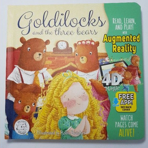 Goldilocks & The Three Bears 4D Book