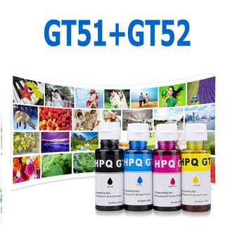 HP GT51 GT52  GT53  หมึกเติมสำหรับ 110 / 115 / 310 / 315 / 318 / 319 / 418 410/ 450 / 455 / 457 /508 / 511 / 515 / 518